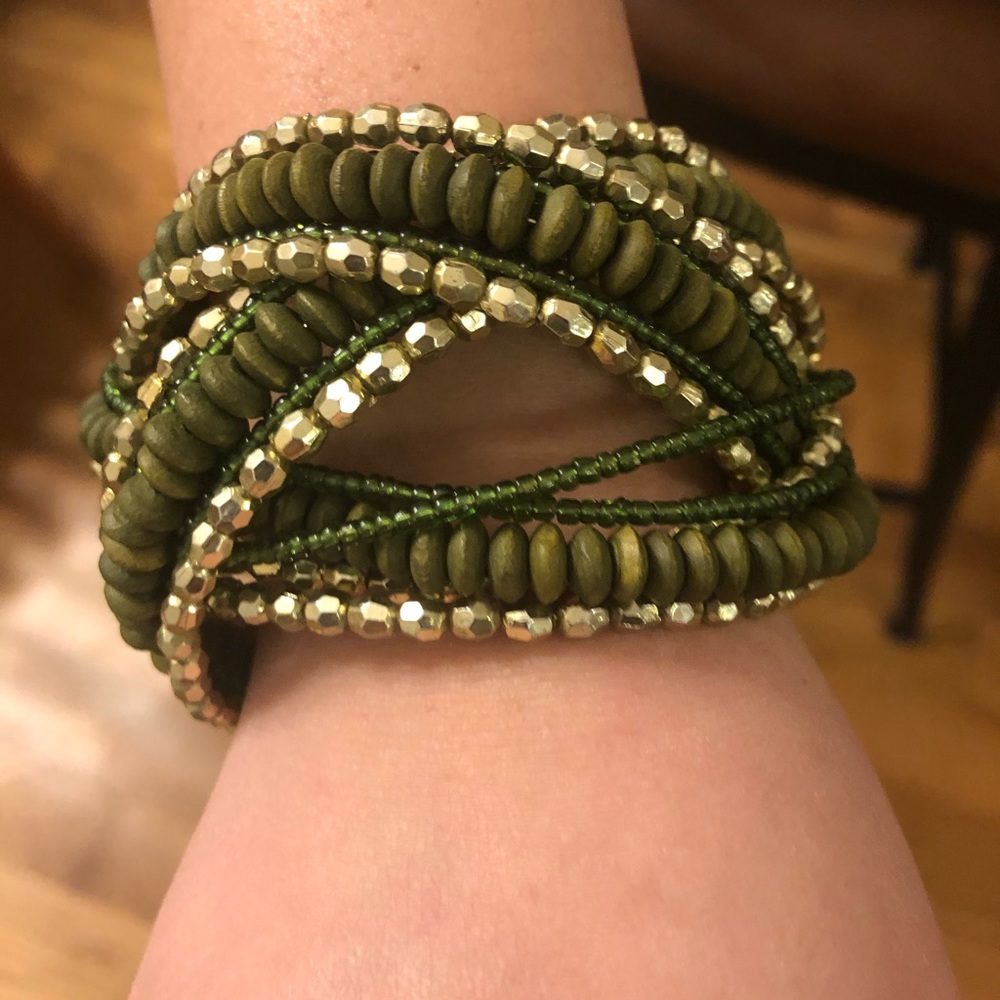 Beaded Wrap Bracelet